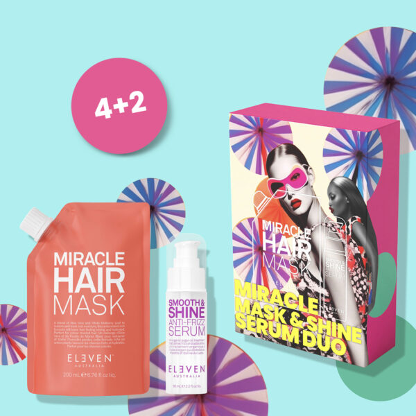 DEAL 4+2 DUO MIRACLE MASK & SHINE SERUM